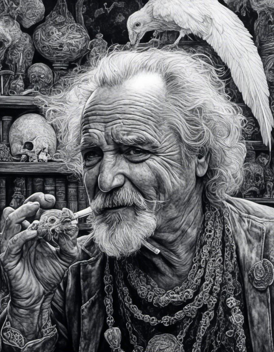 Surreal Contortionist in Post-Apocalyptic Wonderland