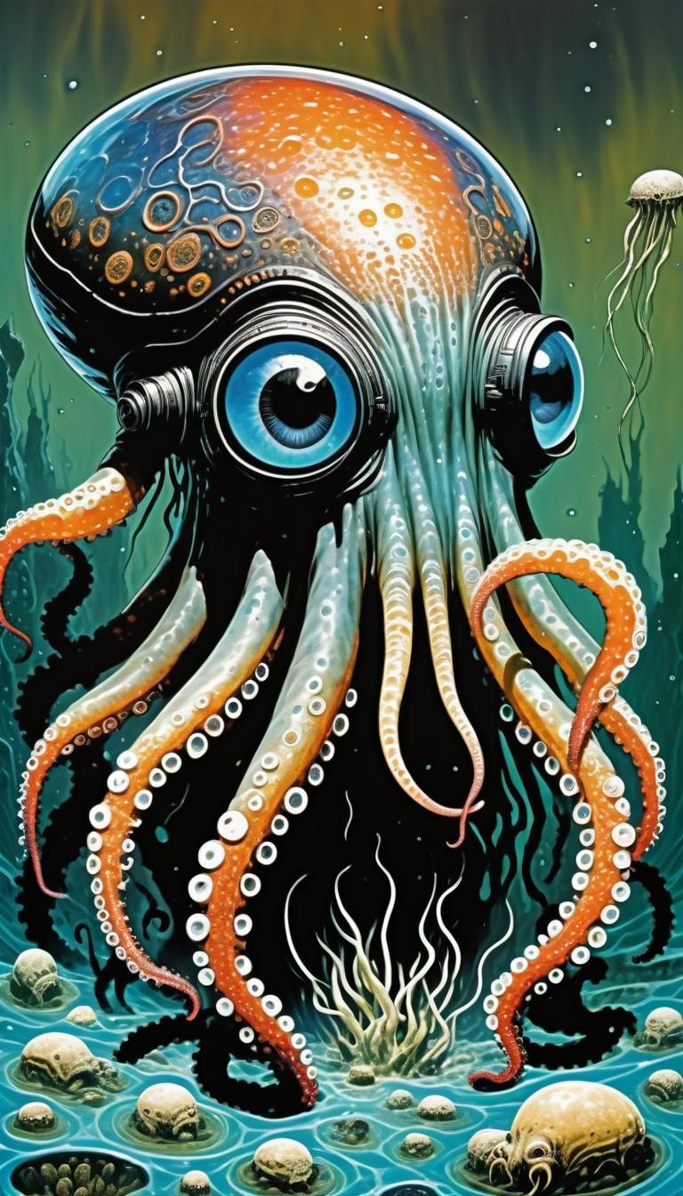 Biotech Krill Cyborgs in Sub Ocean Battle Fleet