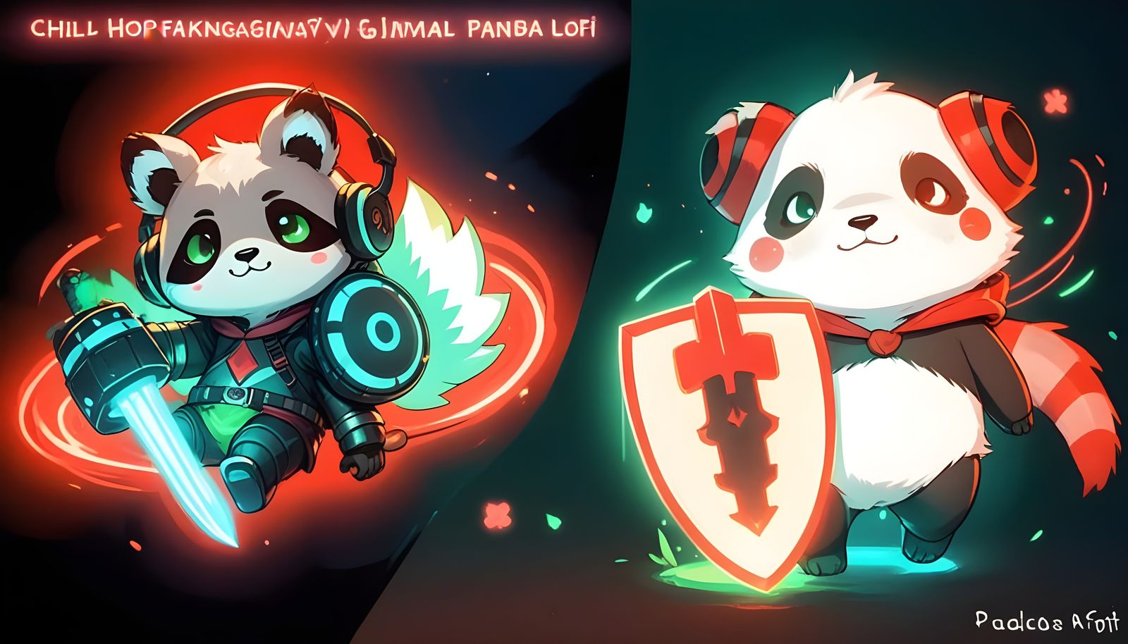 Epic Fantasy Knights Unite in Lofi Harmony