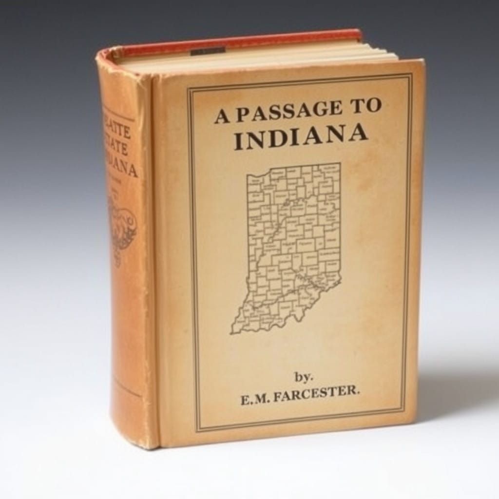 A Passage to Indiana, in Impressionist Literary Illustration