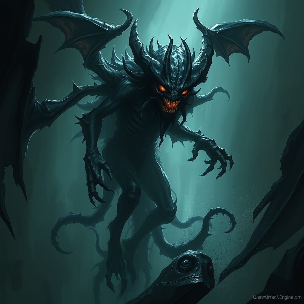 Umbrin Shadow Creature of the Underdark