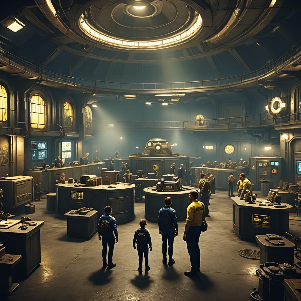 Fallout Vault-Tec Society: Cinematic Film Still