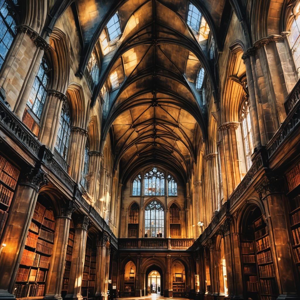 Inspired by the Bodleian Library - Oxford University