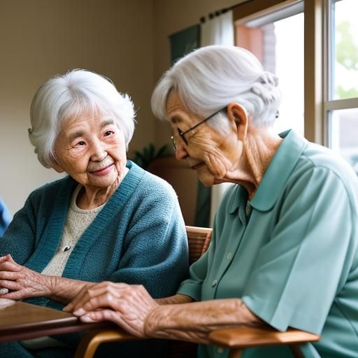Elderly Care Facility: Compassionate Community in Soft Focus