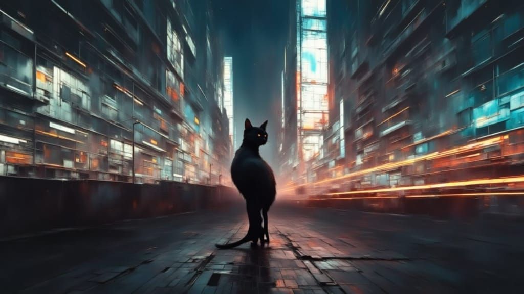 Eerie Abandoned Scene in Isolation