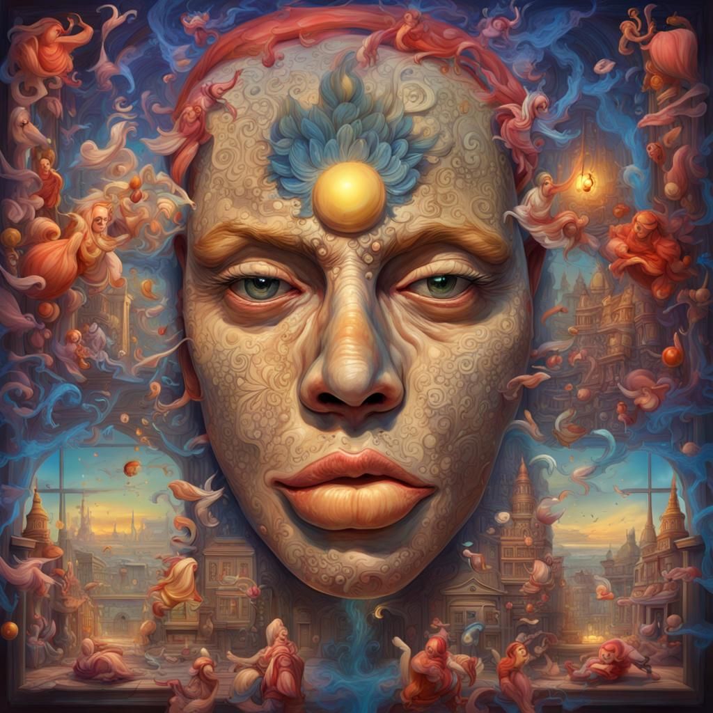 Abstract 3D Rendered Image