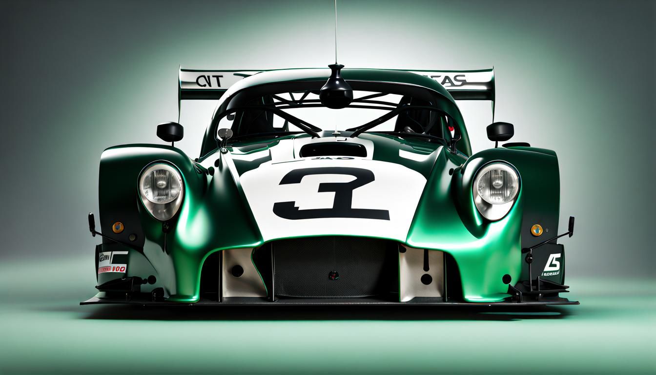 Morgan GT3 Le Mans Race Car in 8K