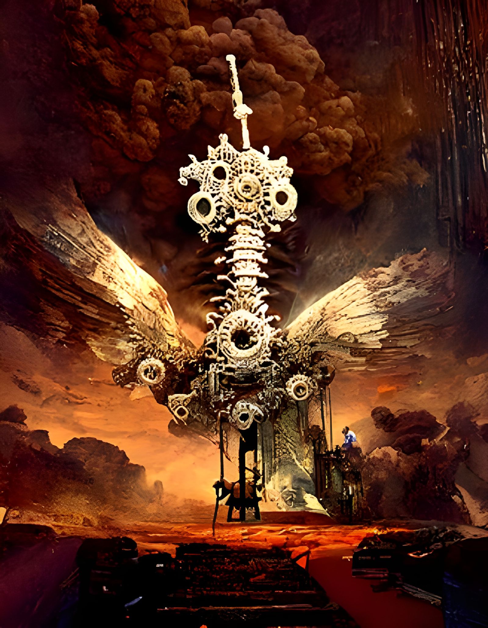 Clockwork Angel Falling from Heaven
