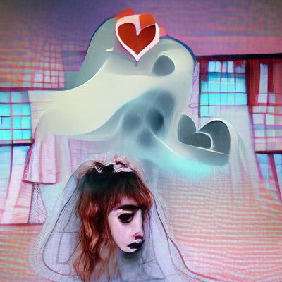 Ethereal Ghostly Figure
