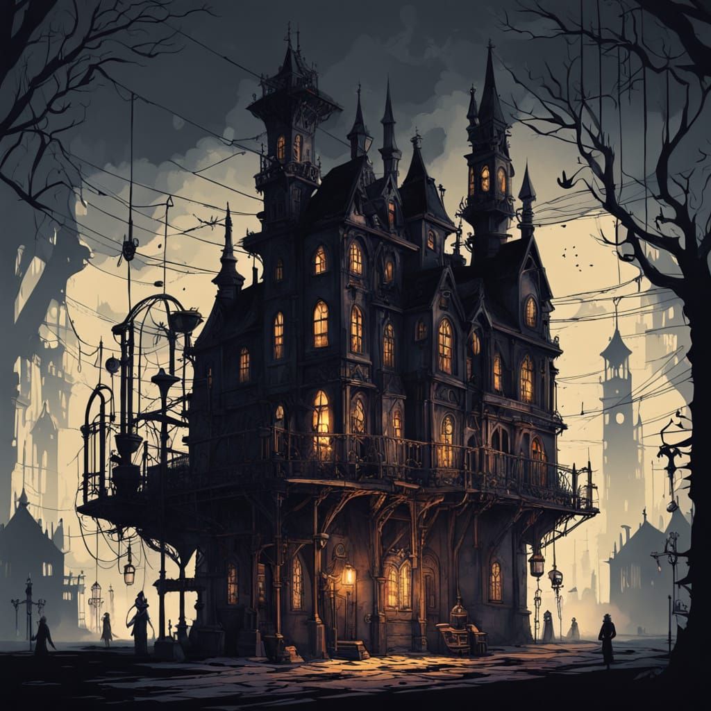 Eccentric Inventors of the Seven Deadly Sins in Gothic Steam...