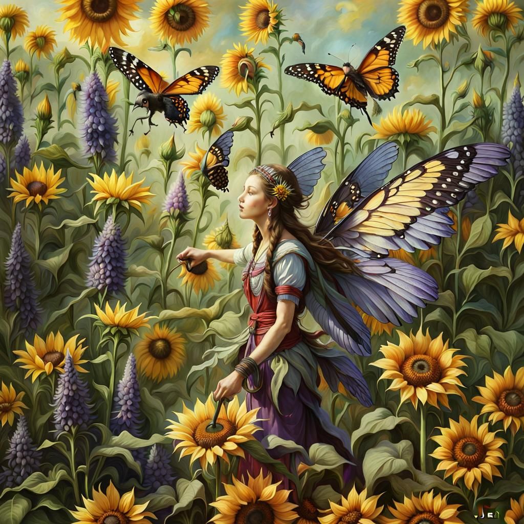 Flora, the Sun Kissed Fairy