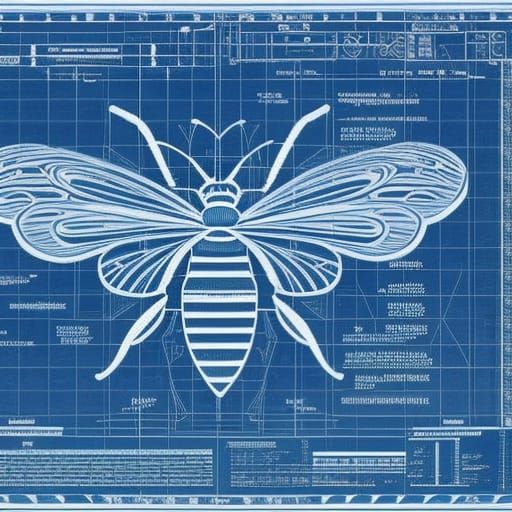 mechanical bee blueprints