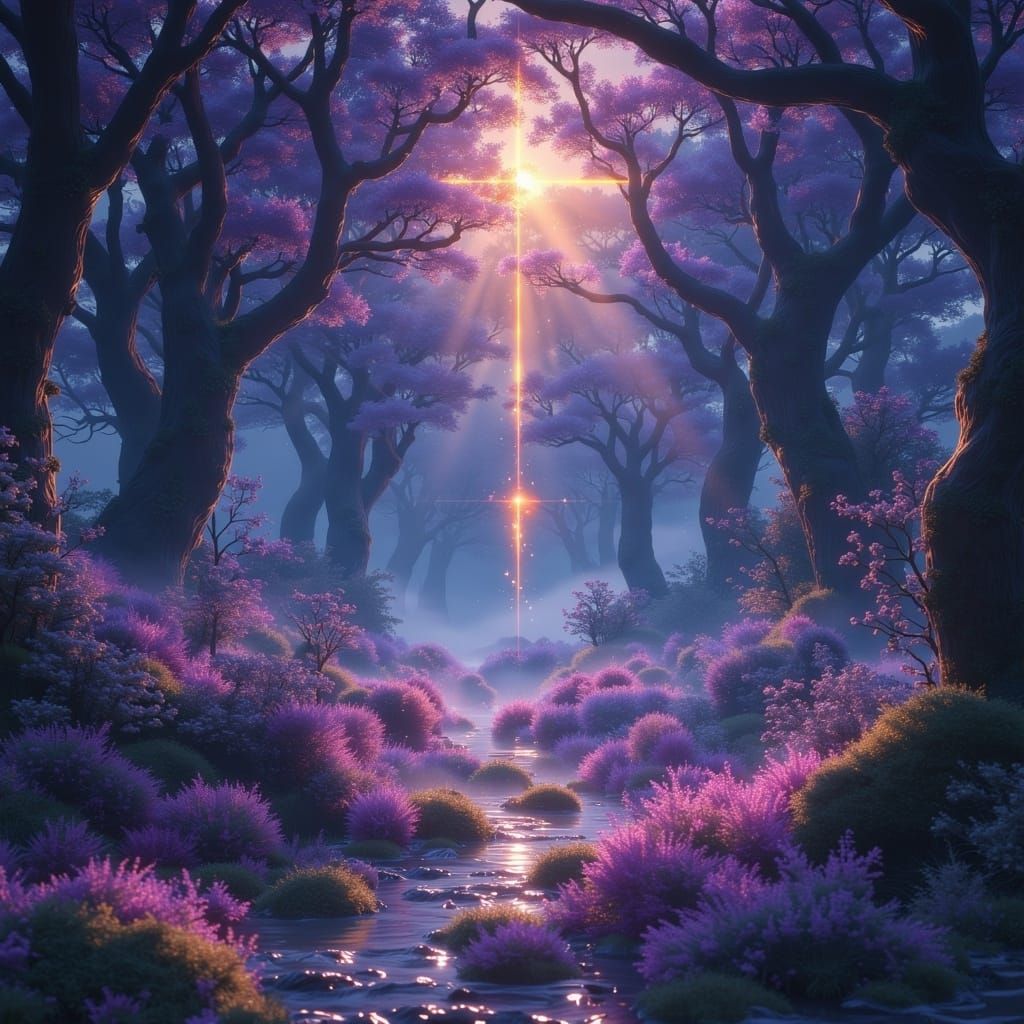 Ethereal Portals in a Dreamlike Realm