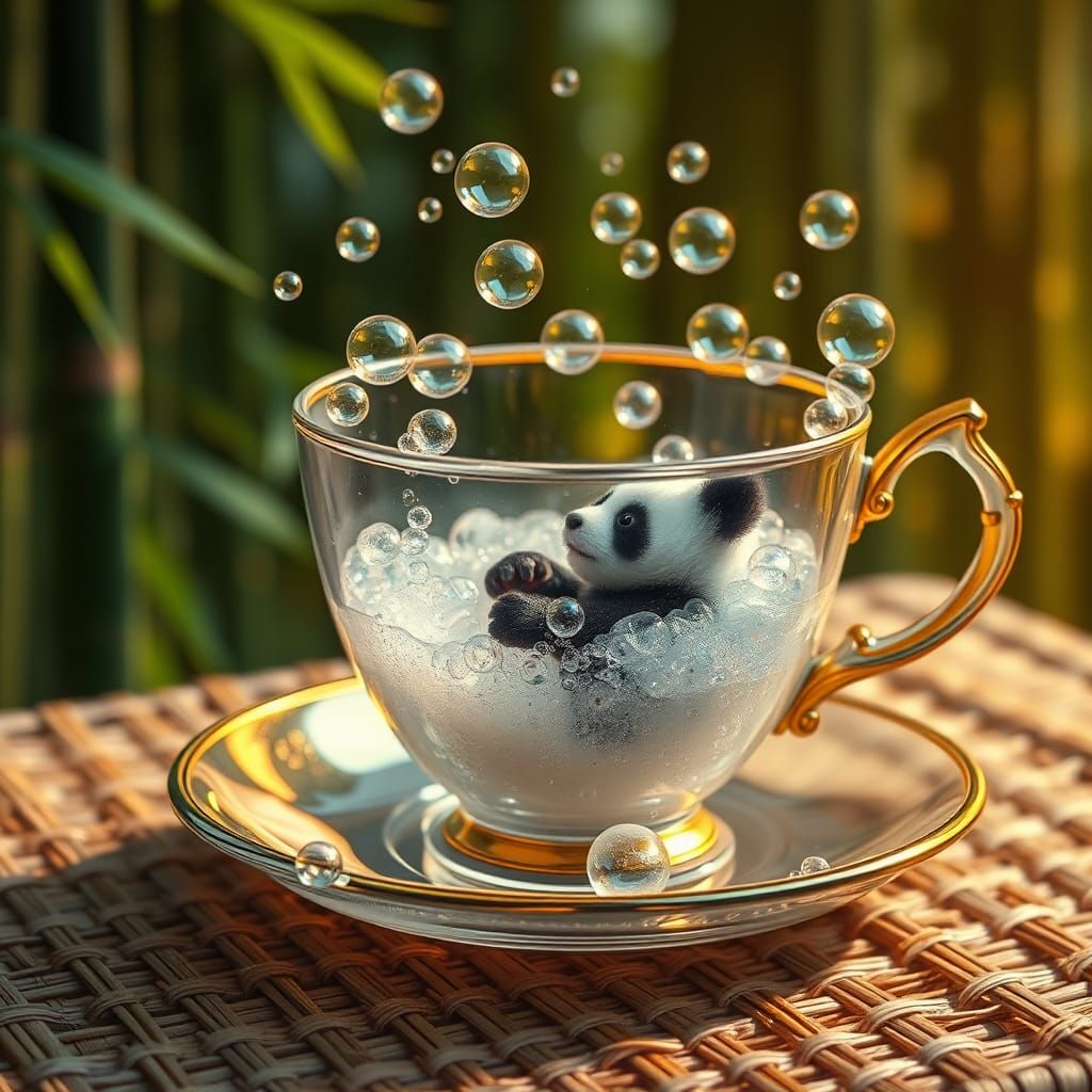 Panda in a Teacup Vll