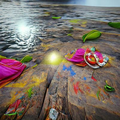 Detailed HDR Painting in 8k Unreal Engine