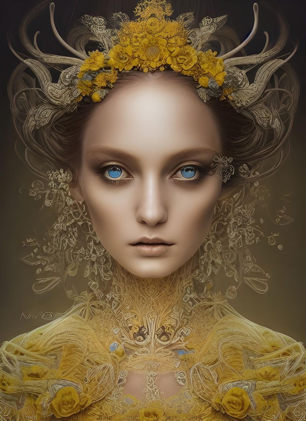 Lady of Yellow