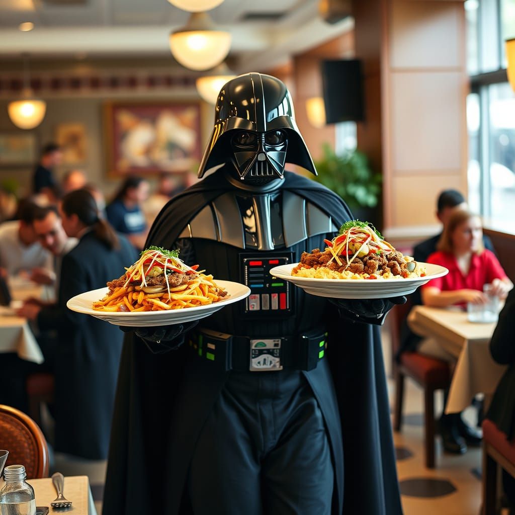 Darth Vader Brings Fine Dining to the Galaxy