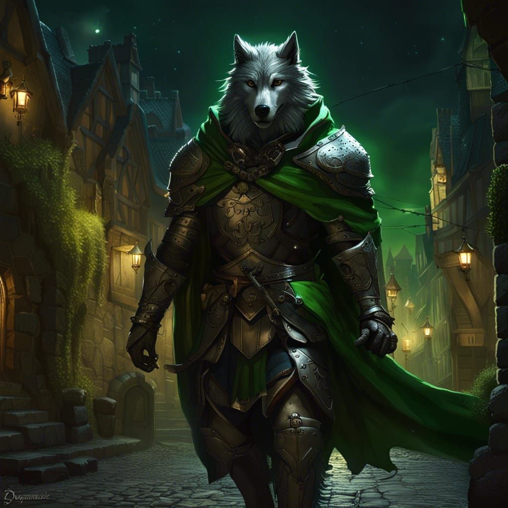 Wolfen Knight on patrol