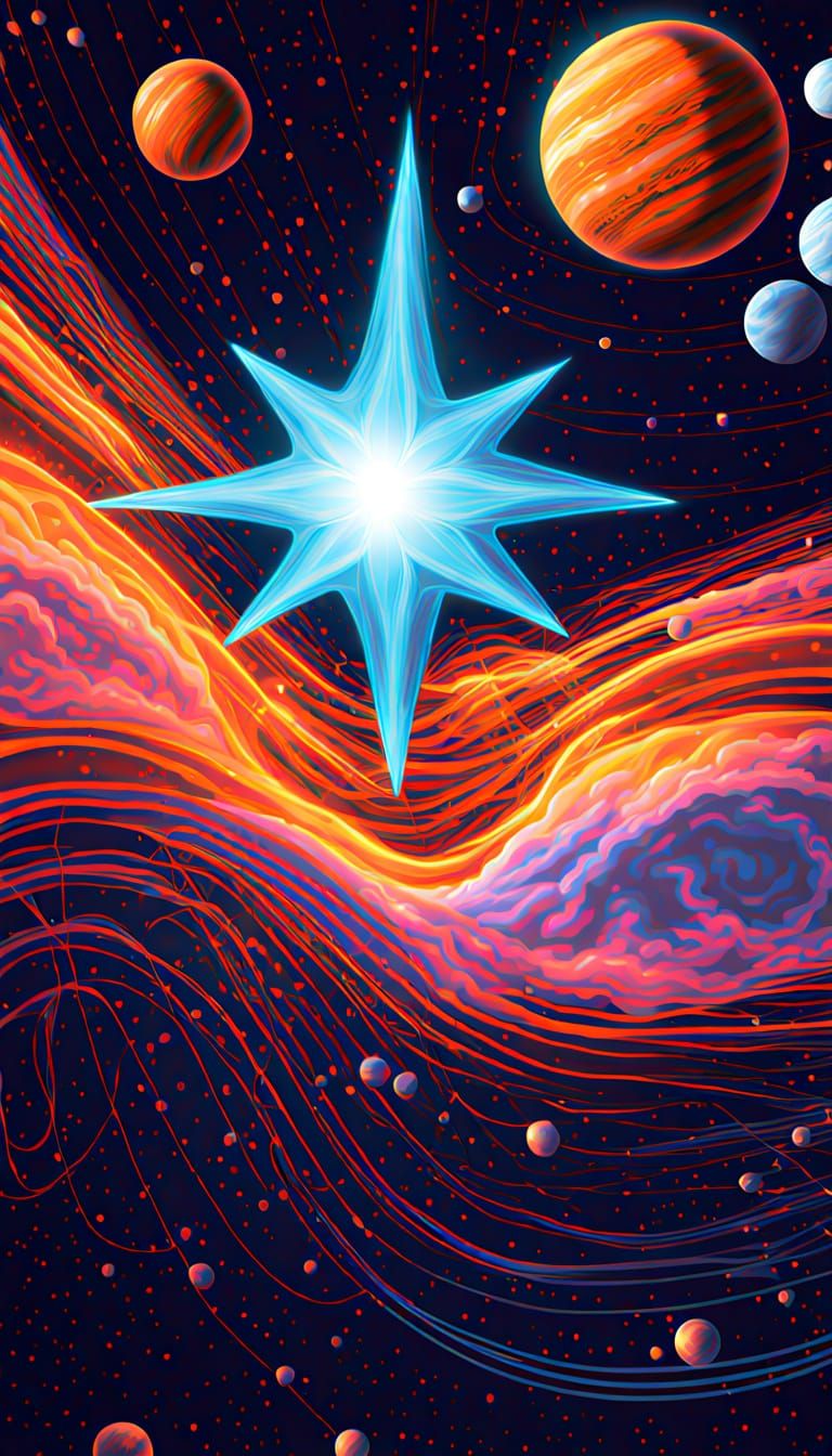 Spaghettification: Black Hole Devouring Star System