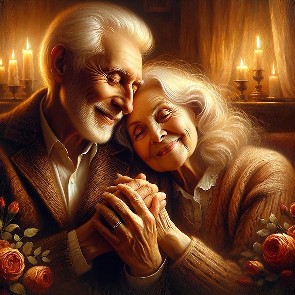 Timeless Love in Warm Golden Hues