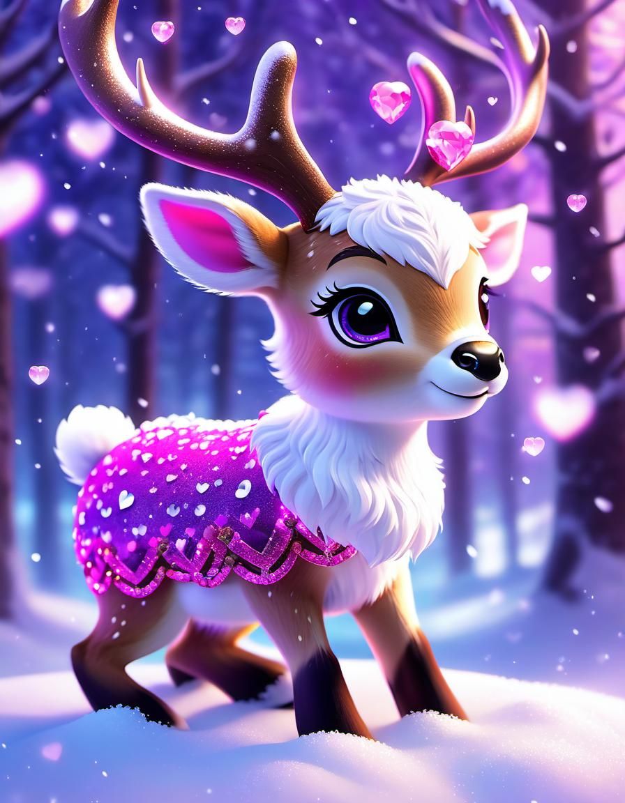Cute Christmas Reindeer