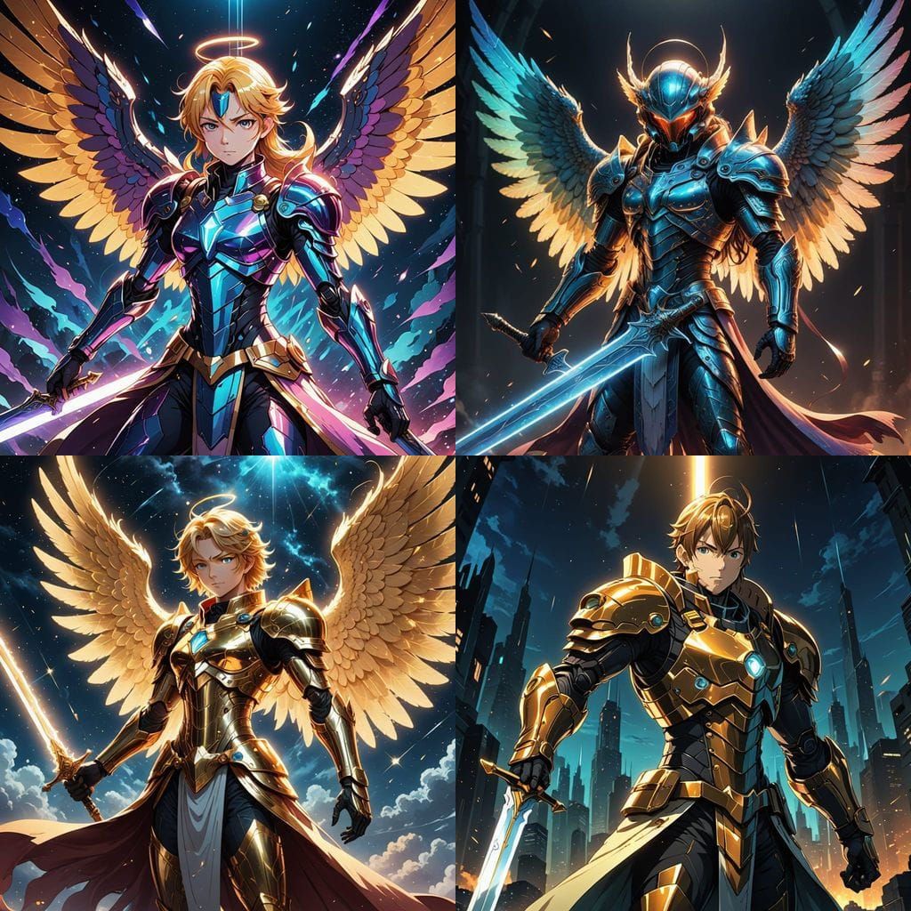 Manga-Inspired Anime Sword Shines with Cinematic Lighting