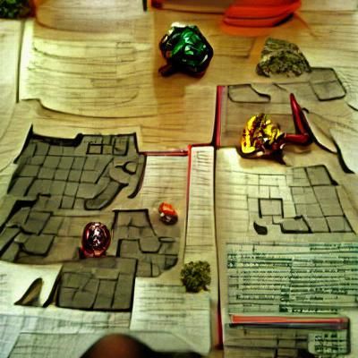 Dungeons and Dragons Illustration