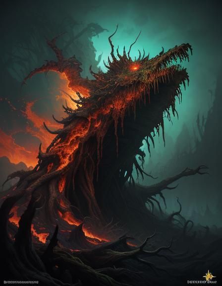 Hell Demons Enraged: Hyper-Realistic Fantasy Art