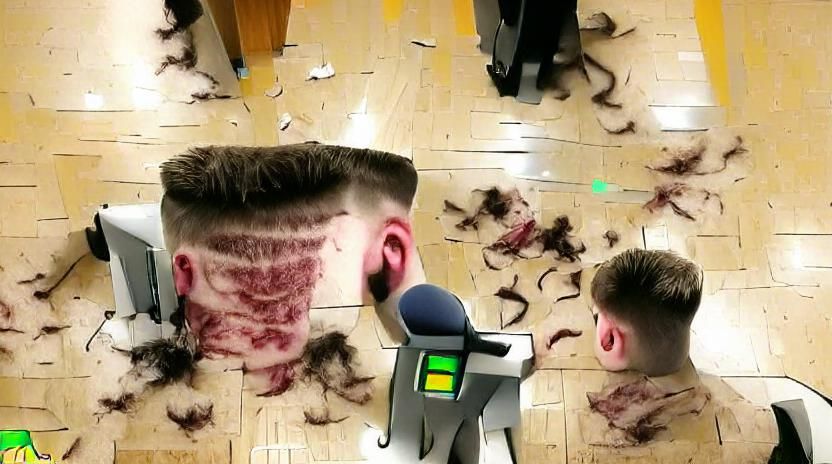 Conceptual AI Image of an Expensive Haircut
