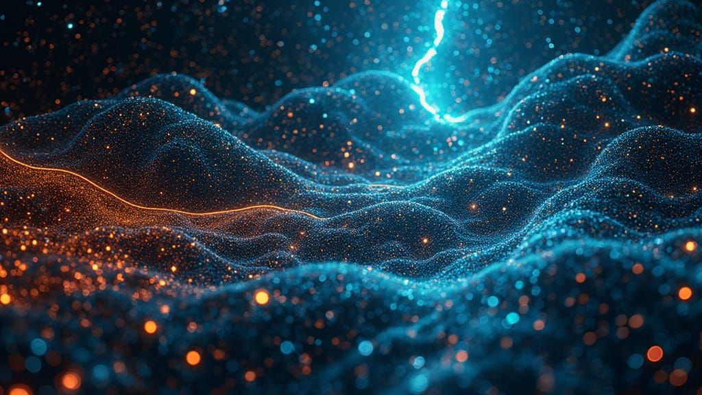 Glitching Digital Art in Datamosh Style