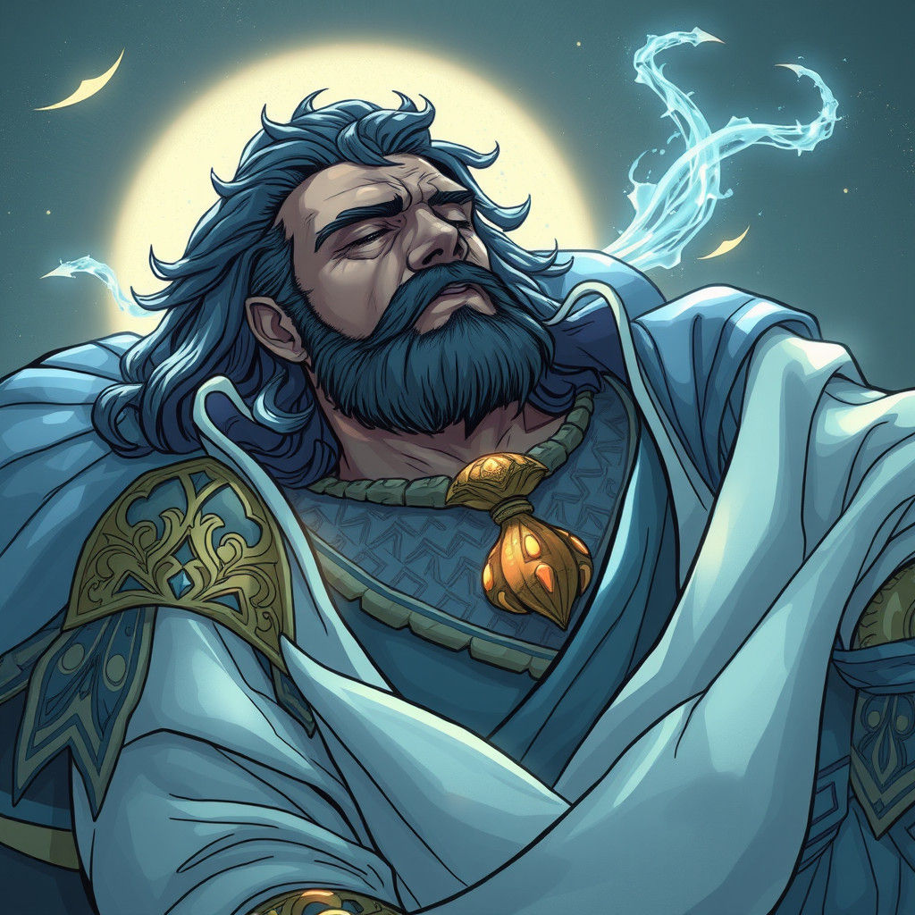 Mystic Guardian Tickel in Anime Key Visual Style