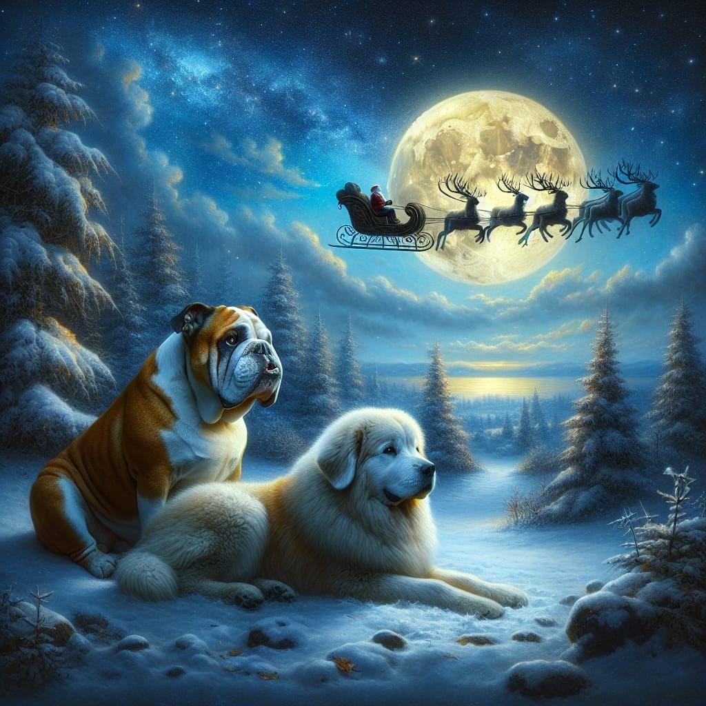 Jerry and Rana - they are on the watch for Santa.... but I t...