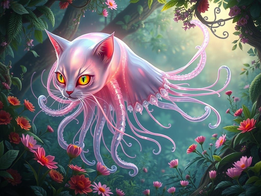 🥈the elusive jellyfish-cat