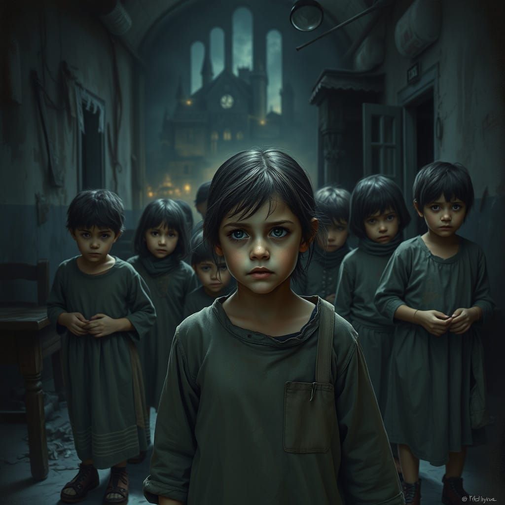 Orphaned Children Stand Strong in Abandoned Orphanage