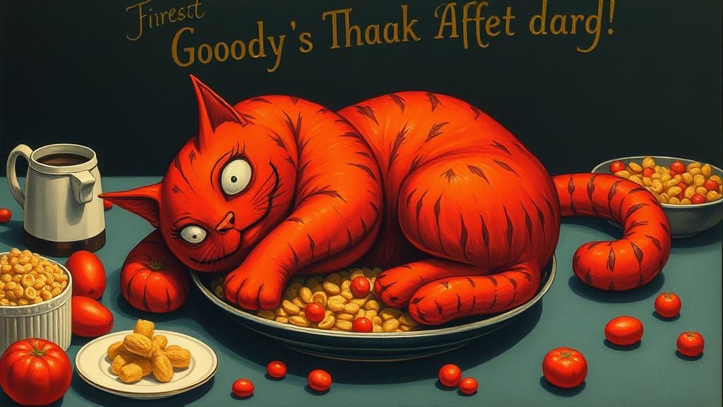 Comical Figures in Avant-Garde Style