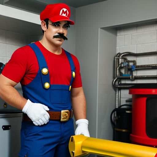 super mario cosplay