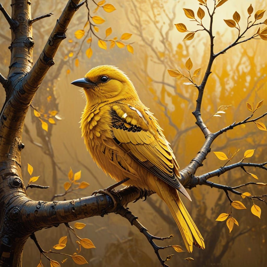 Yellow bird