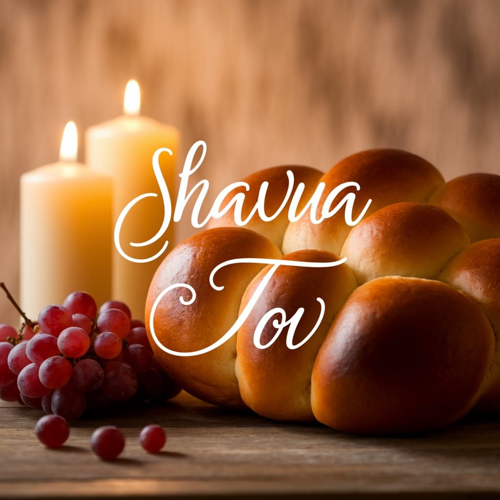 Warm Kitchen Scene with Challah Bread and Grapes