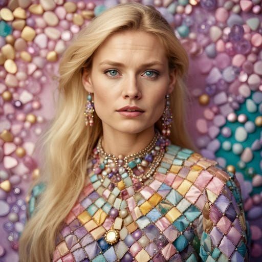 Patchwork Tile Fashion
