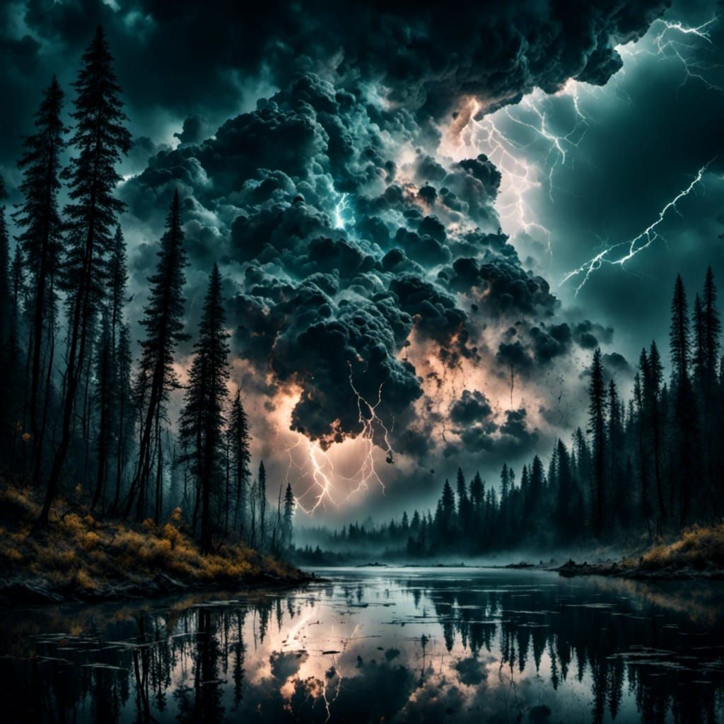 Pacific Northwest Lightning Storm Photography