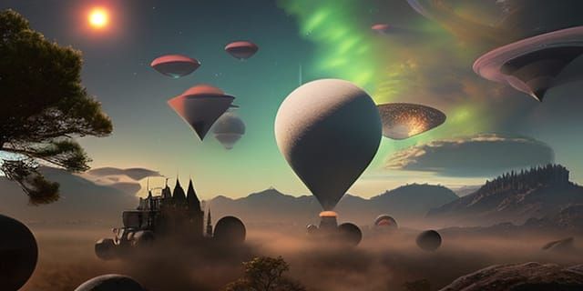 Alien Tech Cornfield Invasion: A Sci-Fi Horror Concept