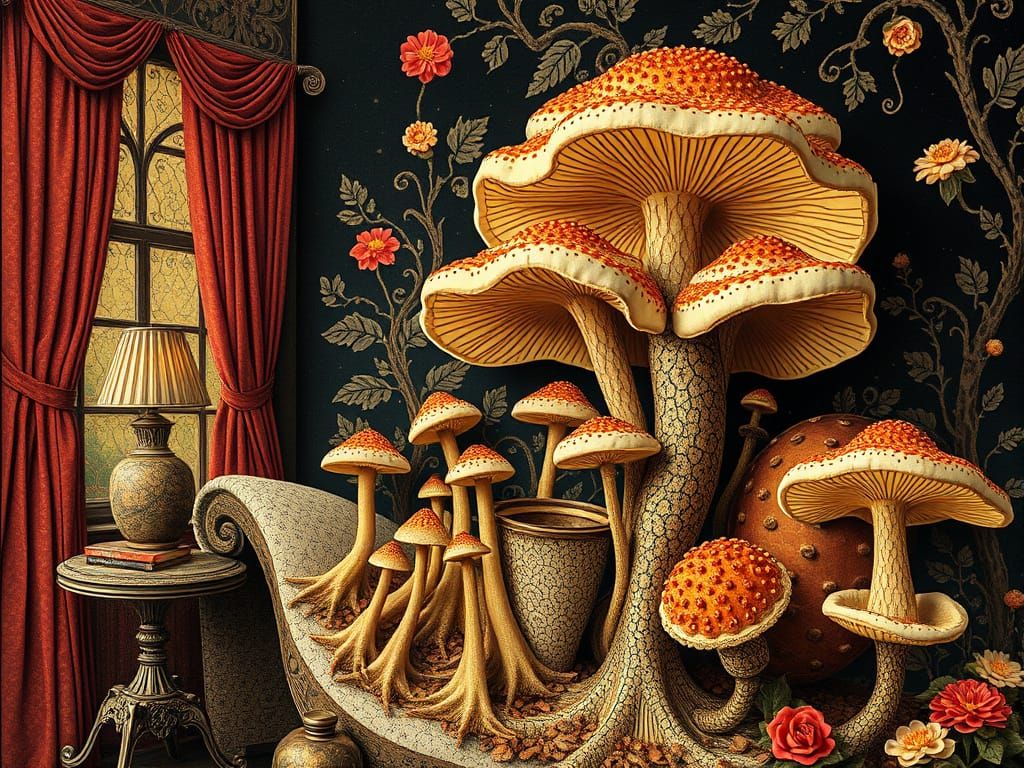 Architextual Dreamscape Steamnouveau Fornasetti