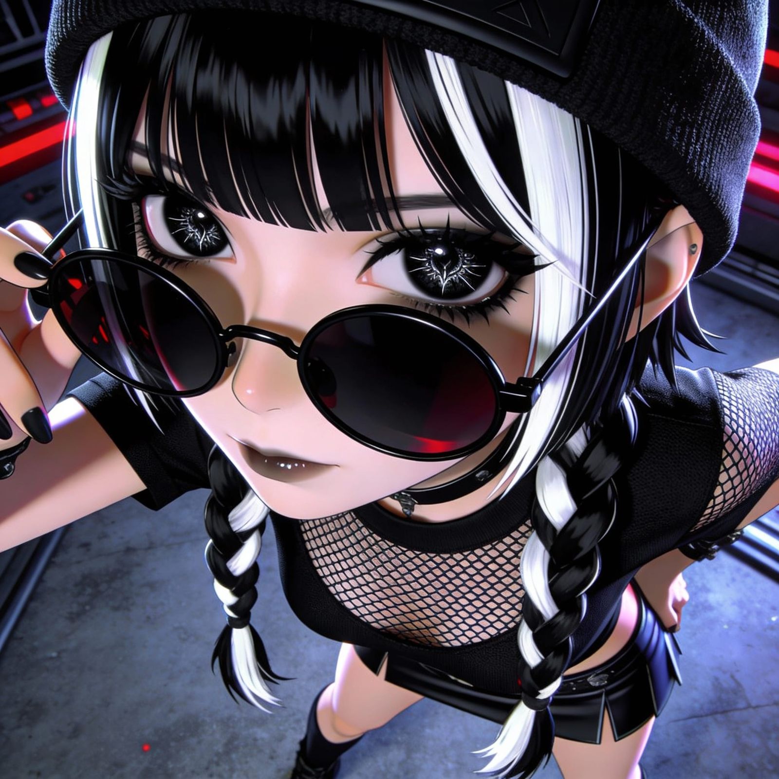 Dokkaebi Anime Style Character in Dynamic Pose