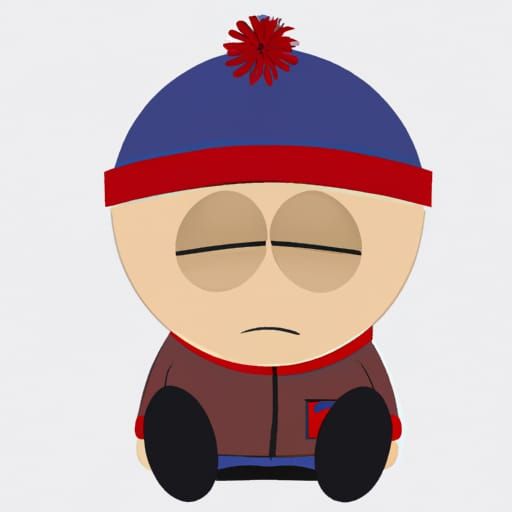 Stan Marsh Meditating: Detailed South Park Art