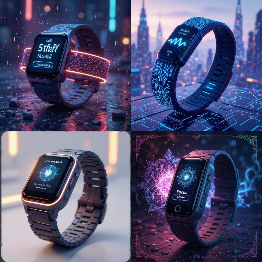 AI Smart Band for Focus and Productivity