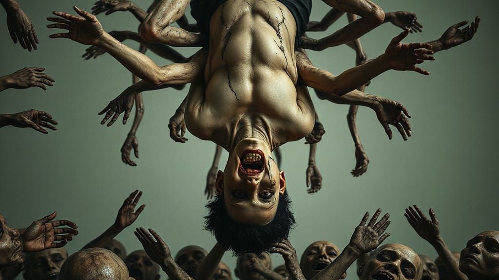 Twisted Horror Ascendant in Hyper-Realistic Nightmare