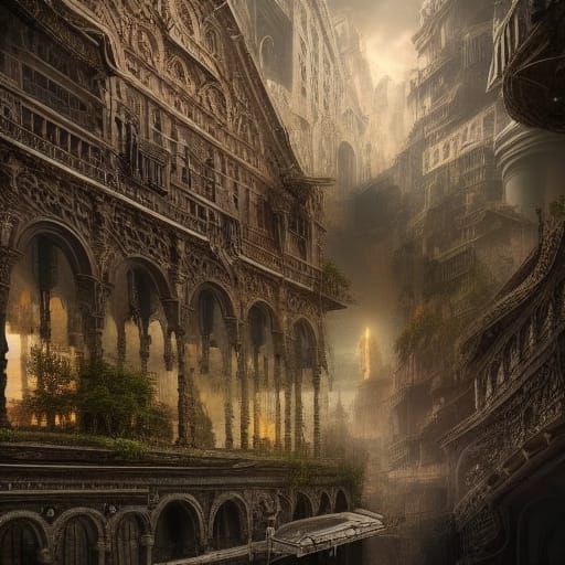 Epic Cinematic Digital Matte Painting