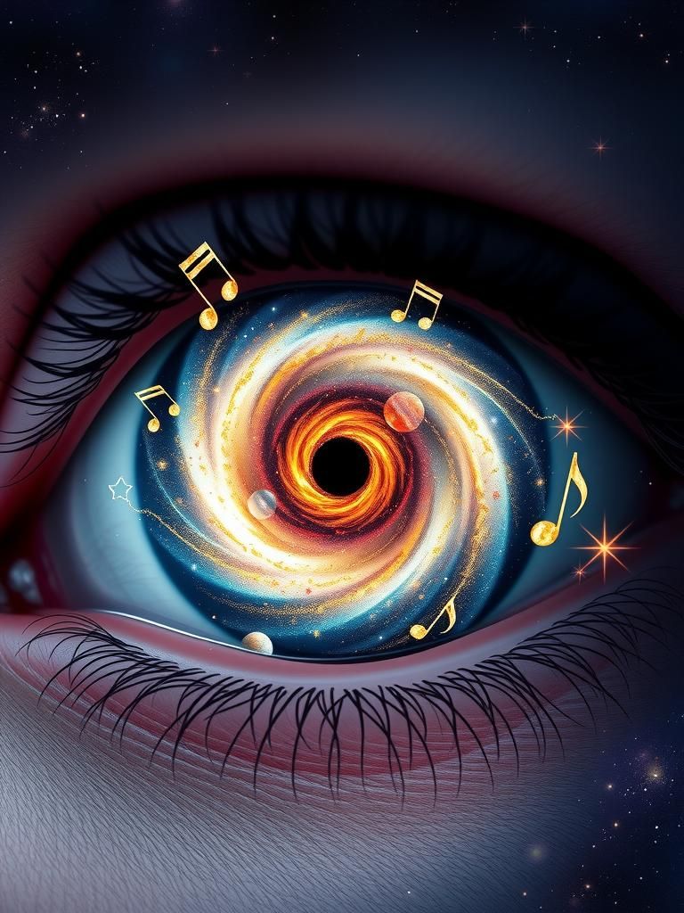 Cosmic Eye: Galaxy of Music and Stardust
