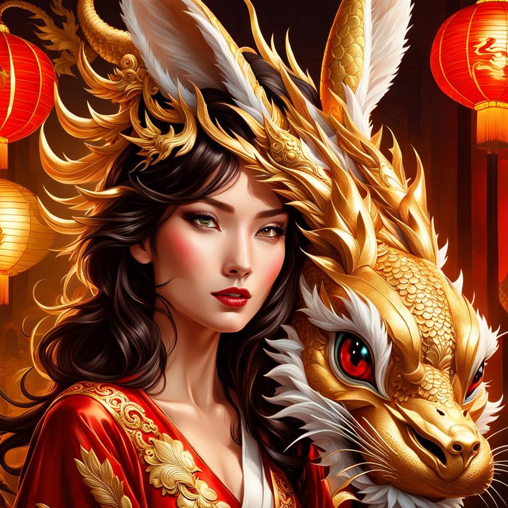 dragon & me: Double Dragon Happy New Year !!!