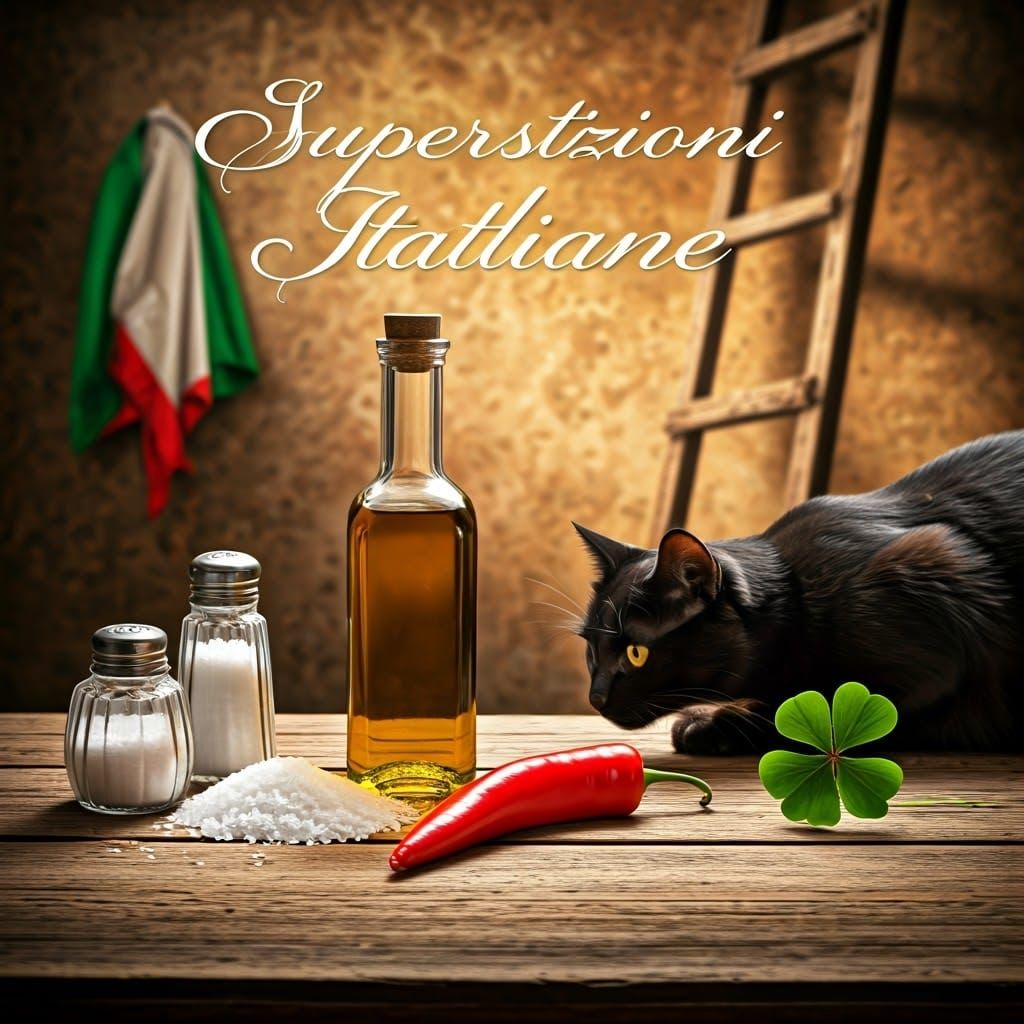 Italian Superstitions Still Life with Chili Pepper